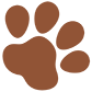 paw print from logo